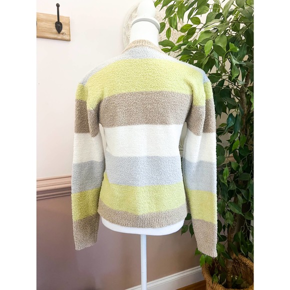 Dress Forum LA Striped Boucle Sweater Size Small NWOT - Picture 4 of 7